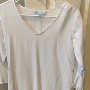 Escapada Living white 3/4 sleeve top
